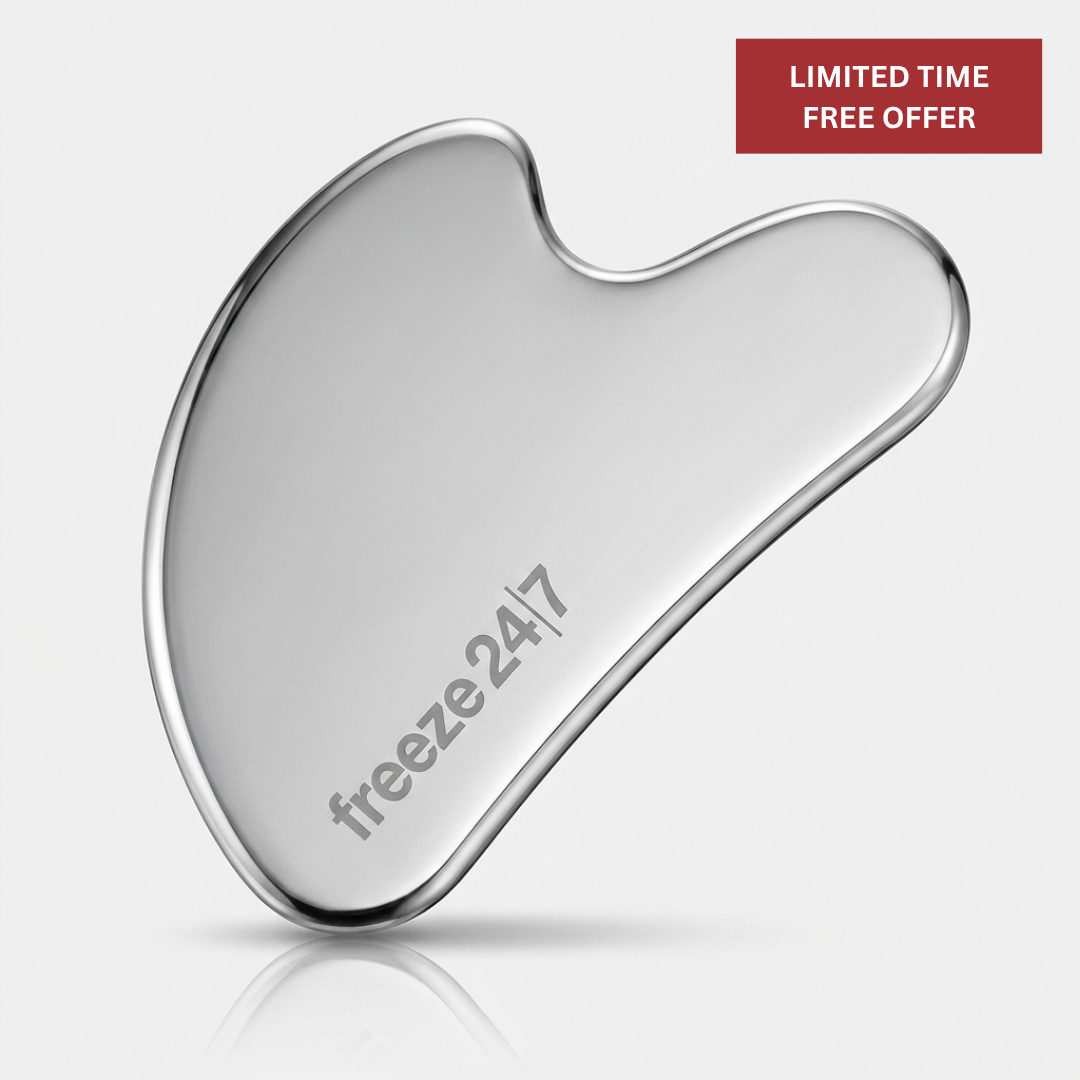 Free silver gua sha
